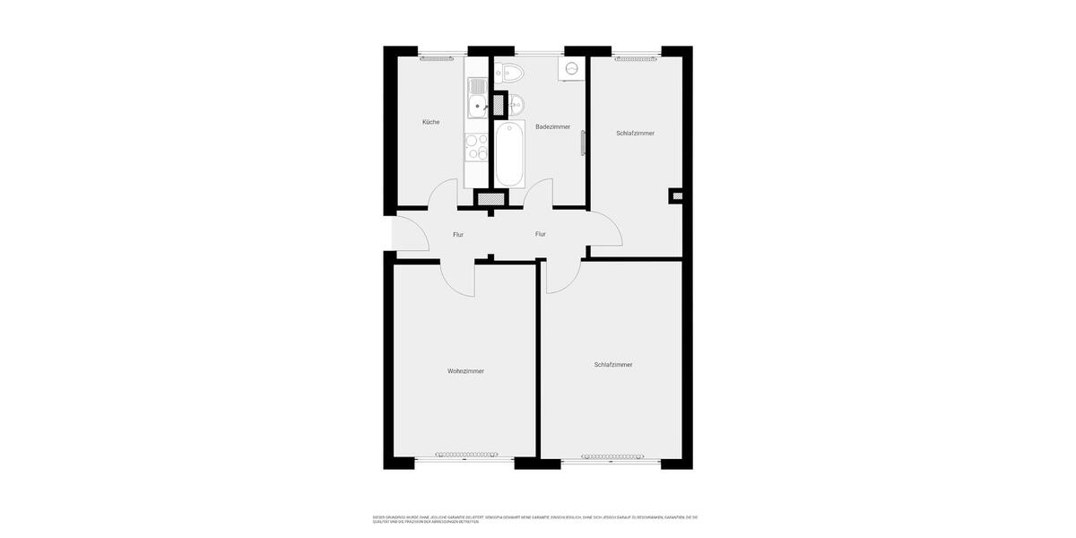 Etagenwohnung Osterwieck - 4 Zimmer, 75 m&sup2;, 261&euro; | Angebot:21655761