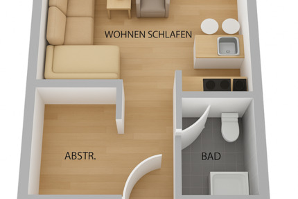 1-Raum Wohnung in Laubegast - Frei ab 03.2026 1 zimmer