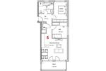Etagenwohnung Euskirchen Dom-Esch - 3 Zimmer, 79 m&sup2;, 1.150&euro; | Angebot:26414686