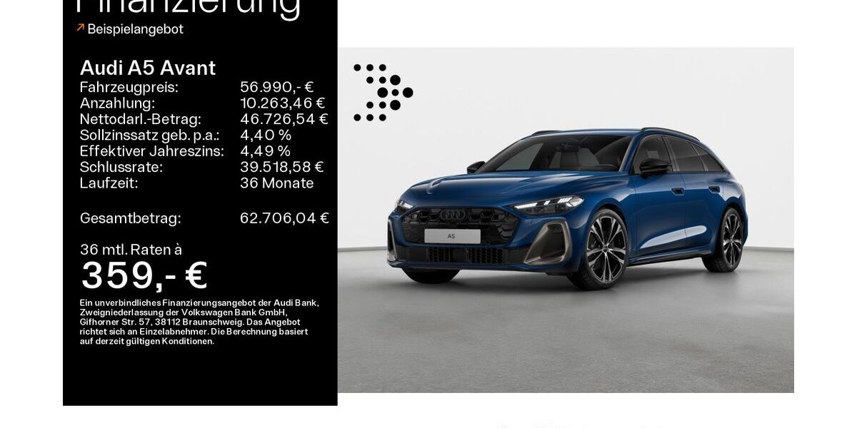 Audi A5 11.857 km 56.990 &euro; Schweinfurt 97424
