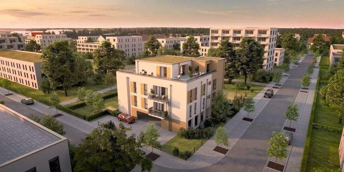 Etagenwohnung Herzogenaurach Herzo Base - 4 Zimmer, 100 m&sup2;, 599.000&euro; | Angebot:25473686