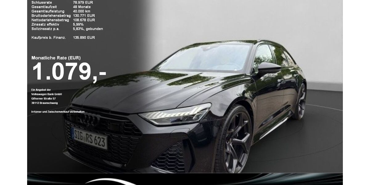 Audi RS6 22.000 km 135.890 &euro; Sigmaringen 72488