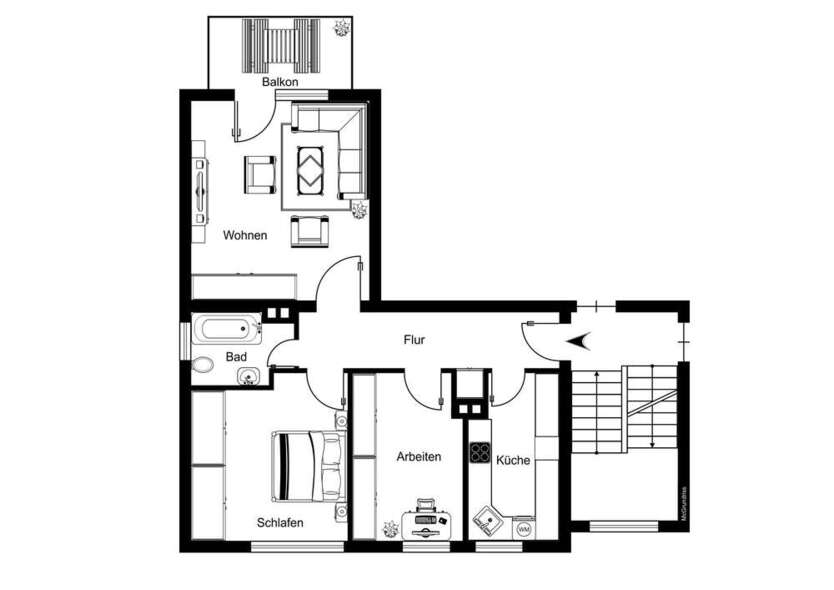 Wohnung zum Kaufen in Oberursel 290.000 € 65 m²