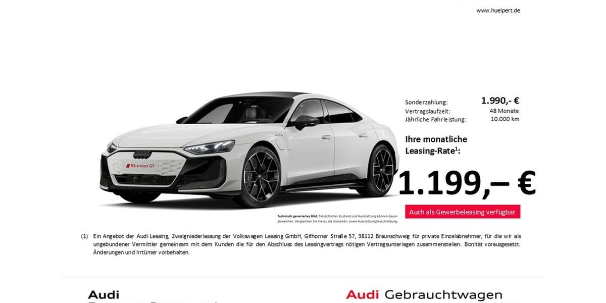 Audi RS e-tron GT 6.480 km 139.488 &euro; Dortmund 44143