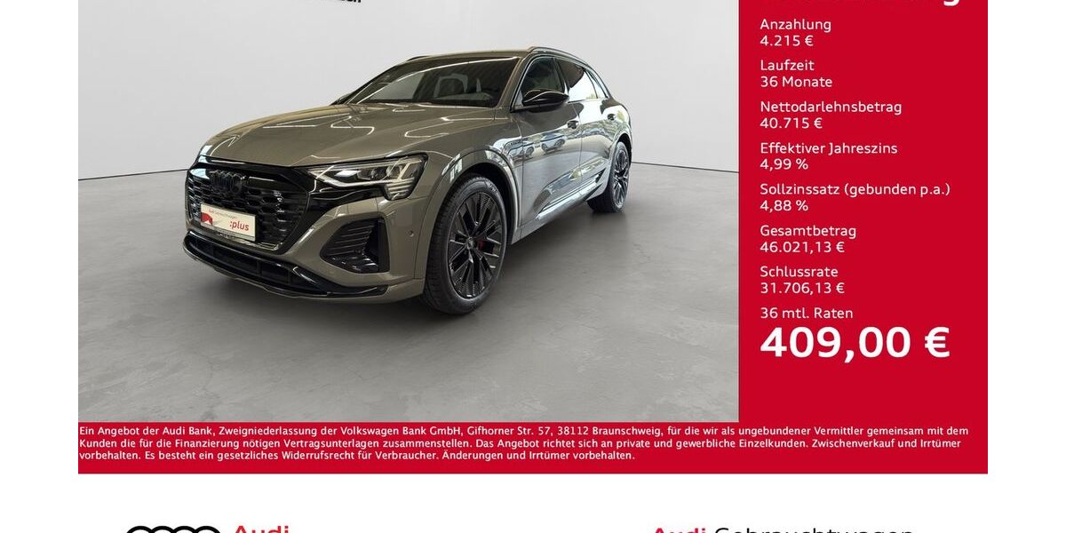 Audi Q8 e-tron 59.250 km 44.930 &euro; Giessen 35394