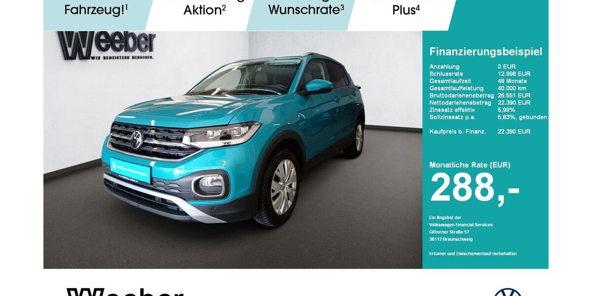 VW T-Cross 16.081 km 22.190 &euro; Leonberg 71229