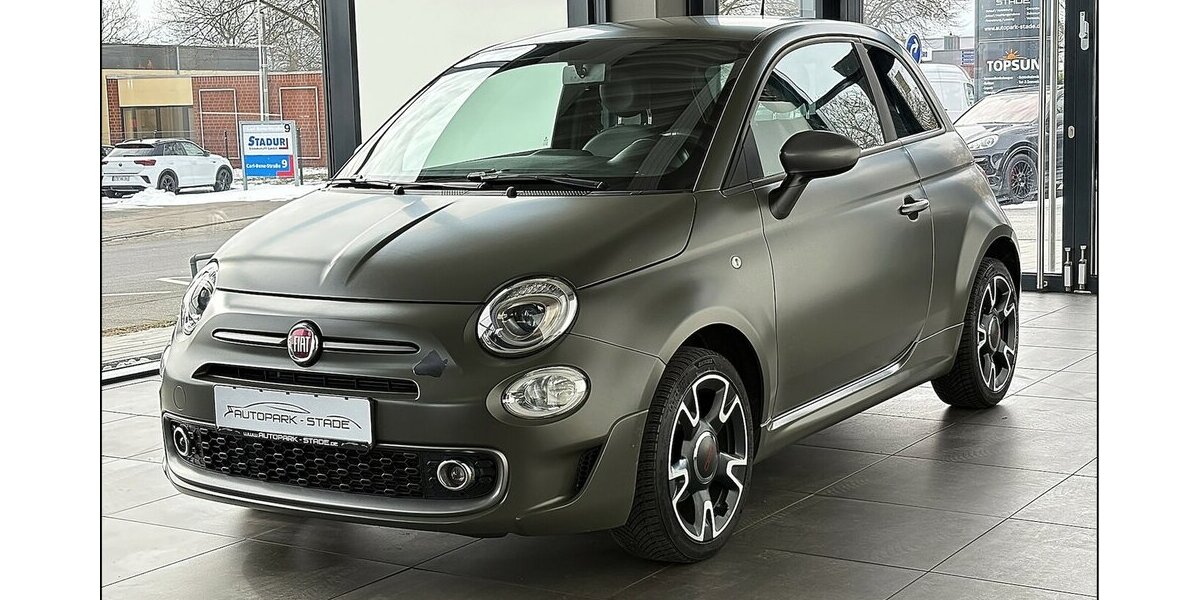 Fiat 500 S Sonderlack Einzelstück Memory City CarPlay 67.000 km 10.490 &euro; Stade 21682