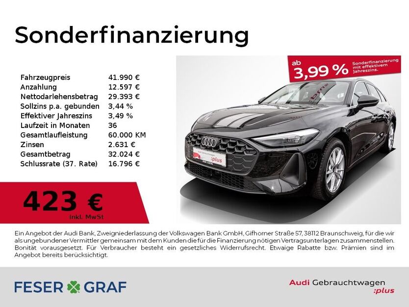 Audi A5 16.199 km 41.990 € Bernburg 06406