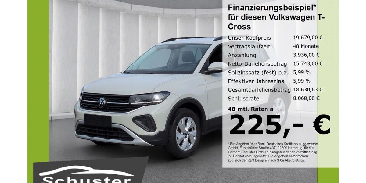 VW T-Cross 14.001 km 19.379 &euro; Ruhstorf 94099