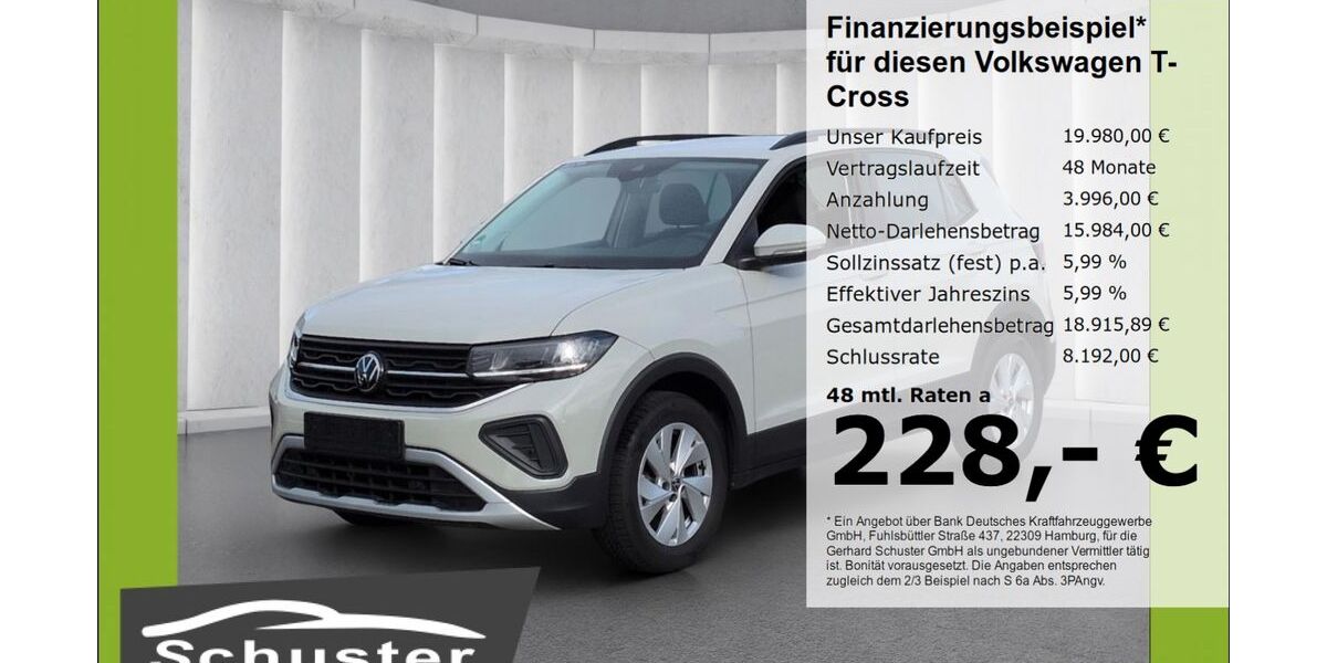 VW T-Cross 14.001 km 19.679 &euro; Ruhstorf 94099