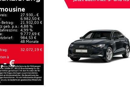 Audi A3 8.339 km 27.930 &euro; Rottweil 78628