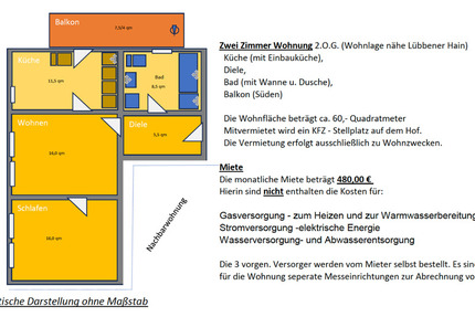 Im Herzen der Stadt Lübben zimmer