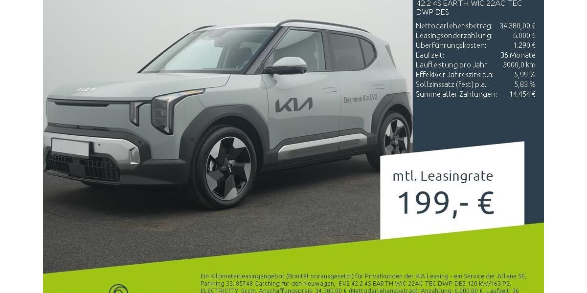 Kia EV2 3.900 km 34.780 &euro; Borken 46325