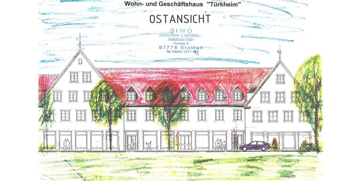 Etagenwohnung Türkheim - 2 Zimmer, 53 m&sup2;, 183.950&euro; | Angebot:26296592