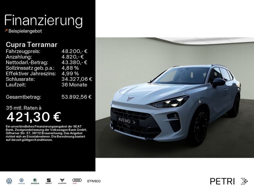 Cupra Terramar 6.500 km 48.200 € Hofheim-Diedenbergen 65719