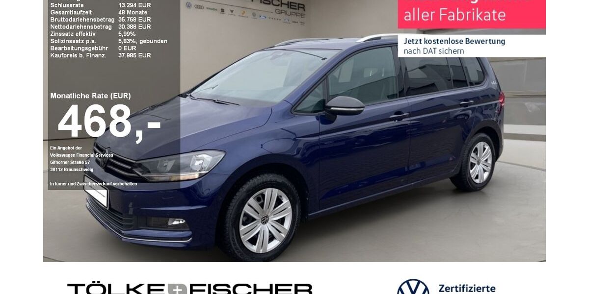 VW Touran 9.313 km 33.869 &euro; Krefeld 47805