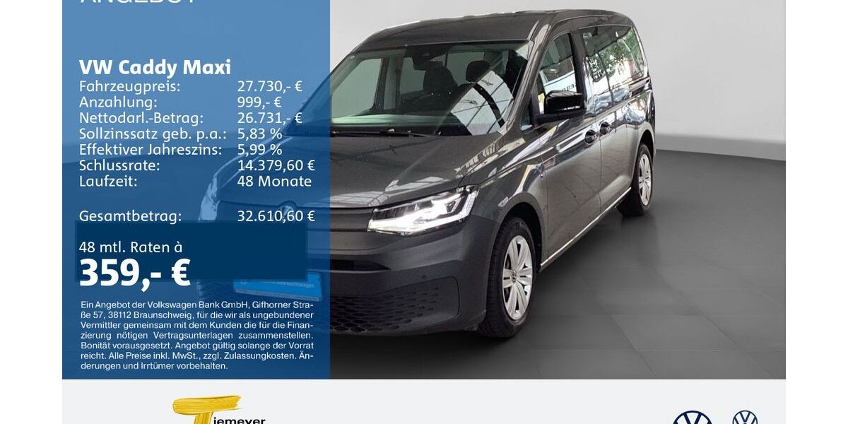 VW Caddy 37.990 km 27.730 &euro; Gelsenkirchen 45888