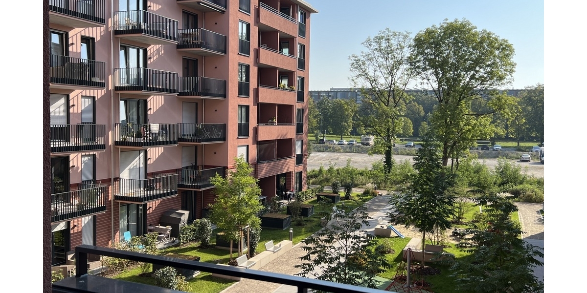 Helles, möbliertes Apartment in U-Bahn Nähe - Etagenwohnung München Moosach | Angebot:26794792