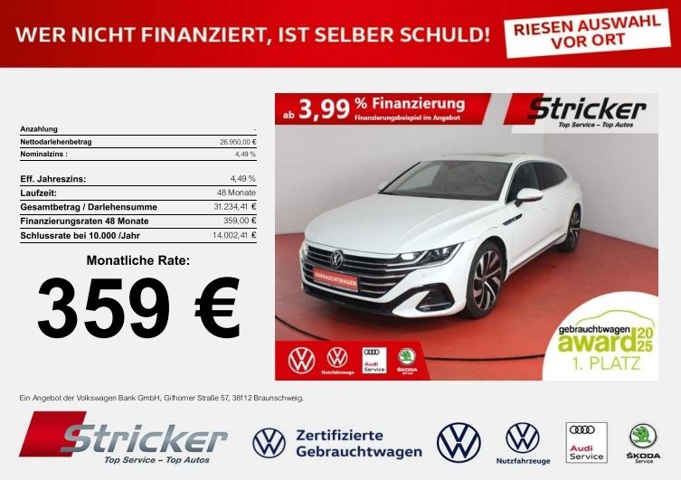 VW Arteon 54.133 km 26.949 &euro; Horn-Bad Meinberg 32805