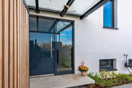 Modernes Mehrgenerationenhaus mit Einliegerwohnung, Terrasse & unverbaubarem Blick 1 zimmer