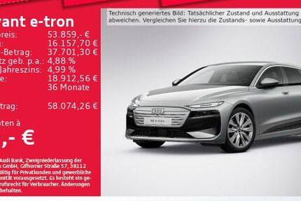 Audi A6 e-tron 12.564 km 53.859 &euro; Eching 85386
