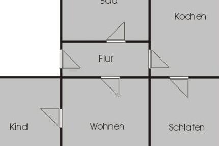 Wohnung Ilmenau - 3 Zimmer, 83 m&sup2;, 720&euro; | Angebot:26286215