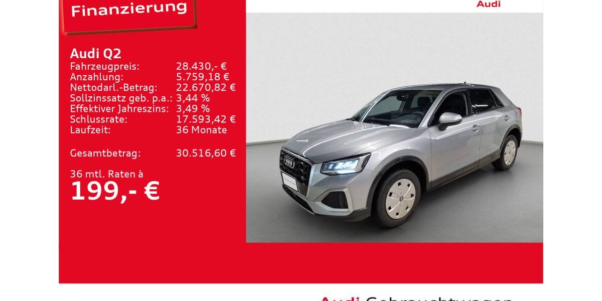 Audi Q2 9.052 km 27.860 &euro; Ulm 89073