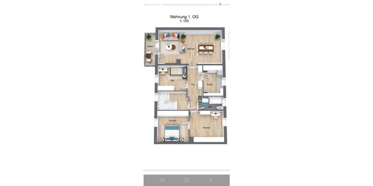 Etagenwohnung Bergrheinfeld - 4 Zimmer, 93 m&sup2;, 319.000&euro; | Angebot:26232021