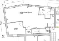 Moderne 2 Zimmer Wohnung in Altbau zu Vermieten