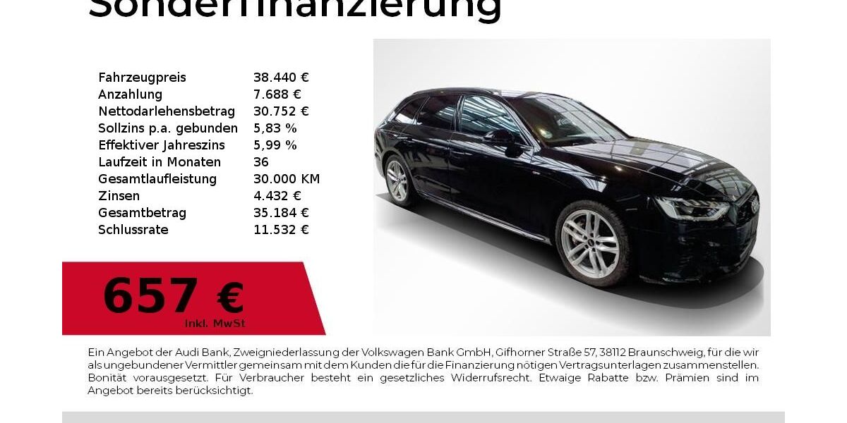 Audi A4 26.150 km 38.440 &euro; Nürnberg 90441