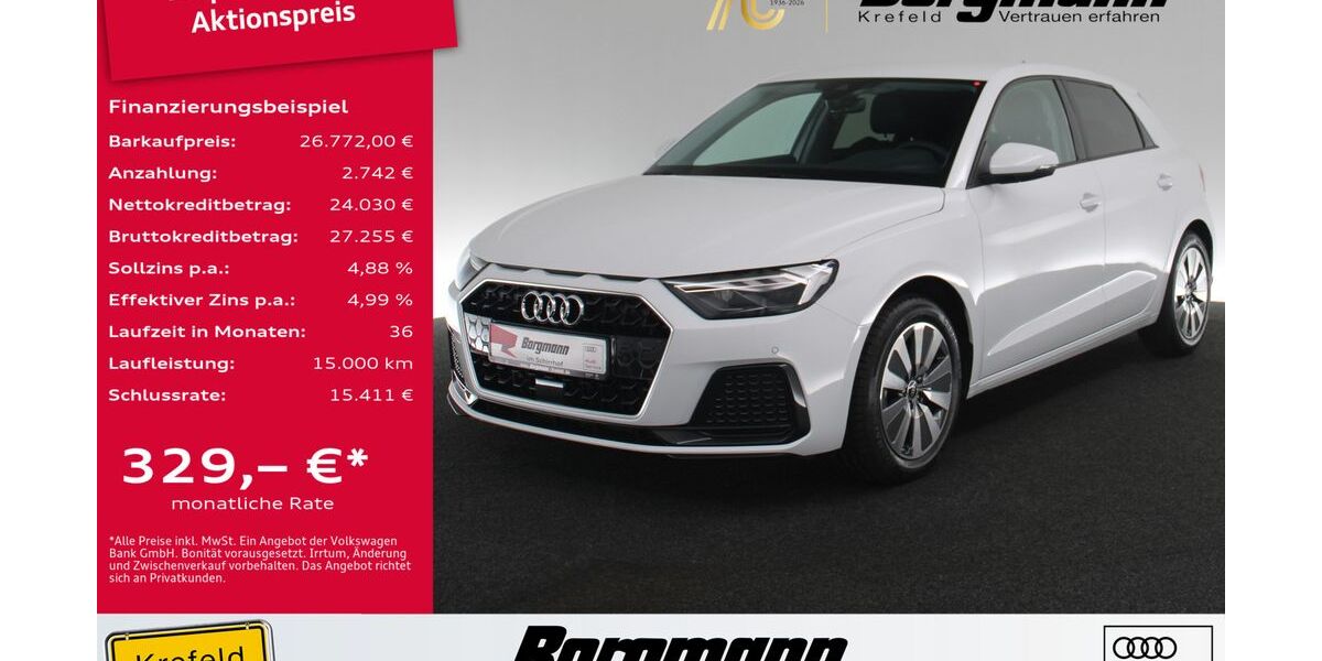 Audi A1 1.035 km 26.443 &euro; Krefeld 47803