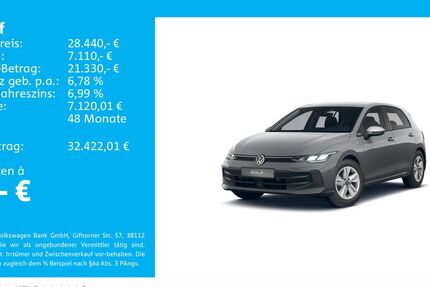 VW Golf 12.544 km 28.440 &euro; Melle 49324