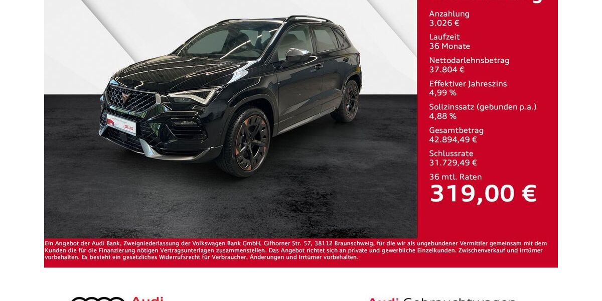 Cupra Ateca 6.000 km 40.830 &euro; Giessen 35394