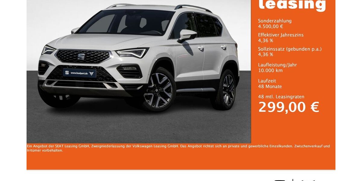 Seat Ateca 5.092 km 33.799 &euro; Dortmund 44379
