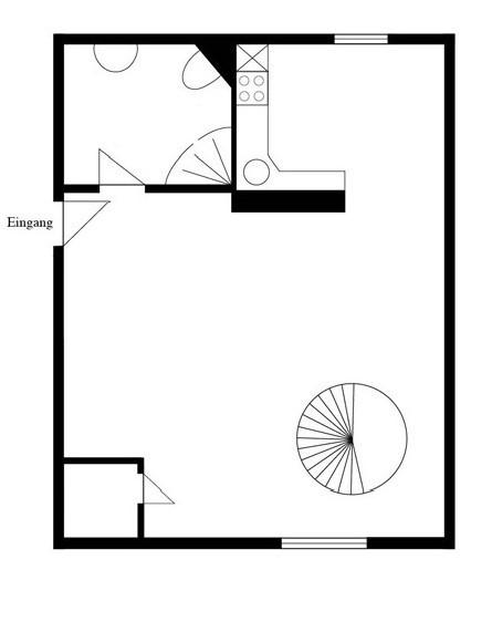 Maisonettenwohnung Weißwasser (Oberlausitz) - 2 Zimmer, 34 m&sup2;, 290&euro; | Angebot:25330122