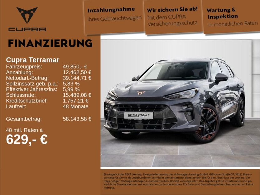 Cupra Terramar 8.001 km 49.850 € Neu-Ulm 89231