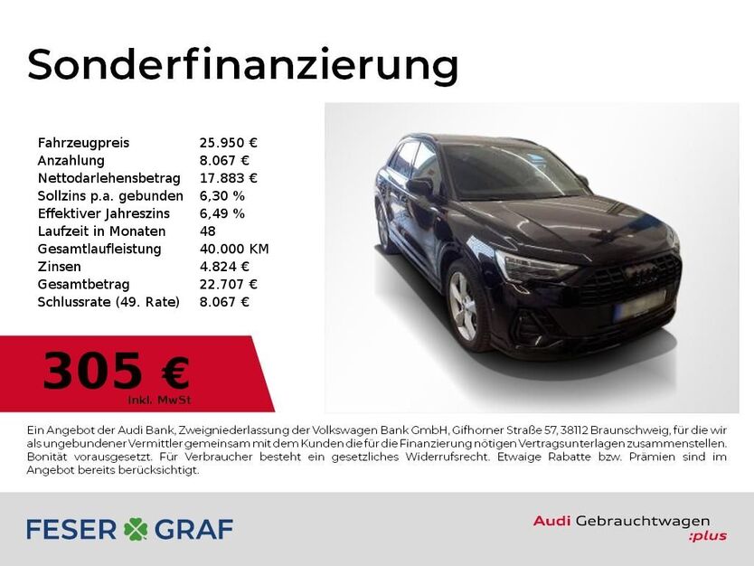 Audi Q3 101.990 km 25.950 € Nürnberg 90411