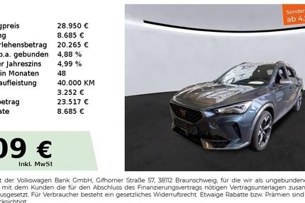 Cupra Formentor 22.750 km 28.950 &euro; Nürnberg 90441