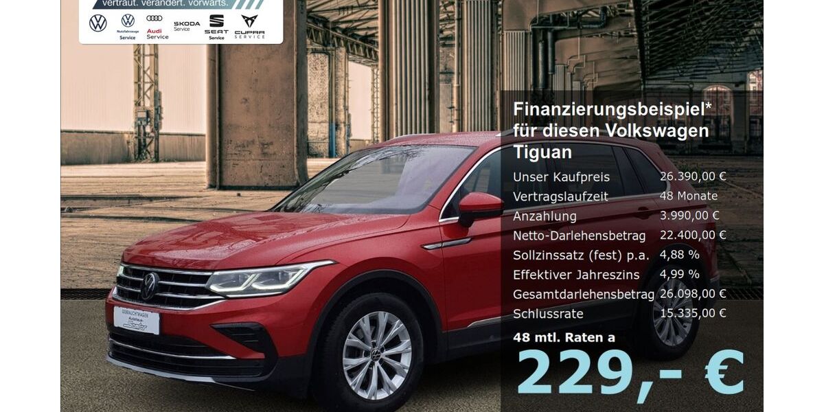 VW Tiguan 69.780 km 26.390 &euro; Griesheim 64347