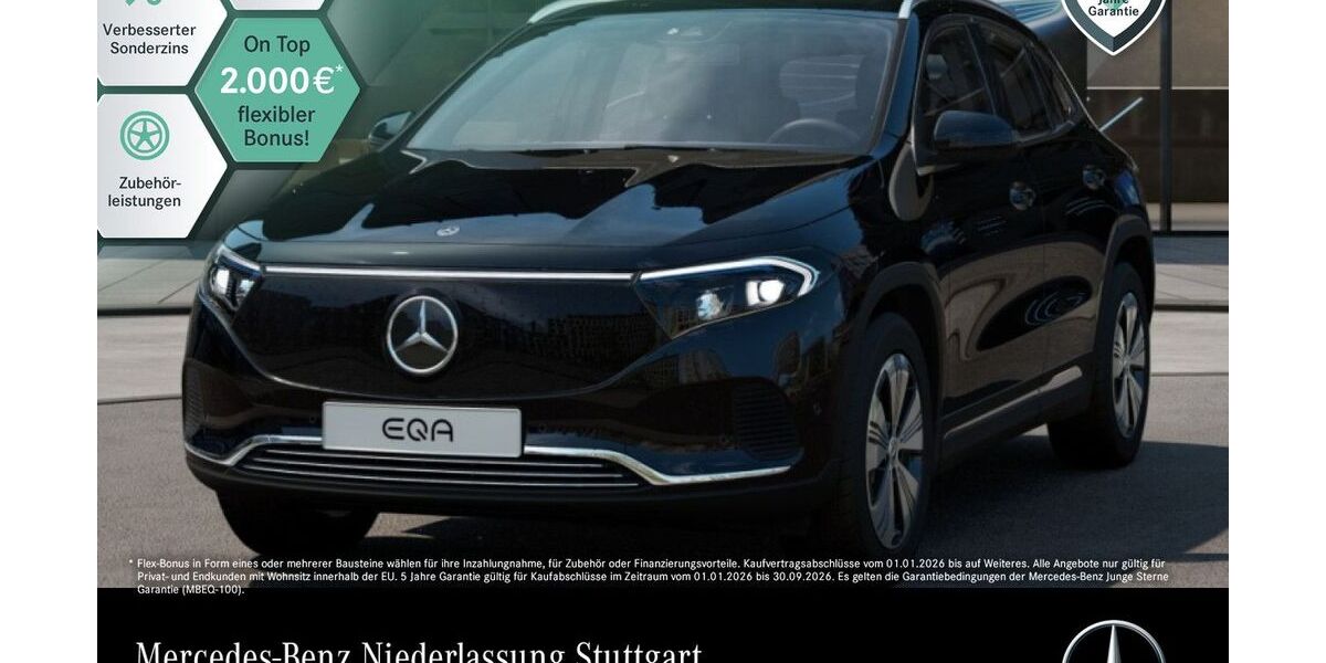 Mercedes-Benz EQA 14.776 km 38.990 &euro; Stuttgart 70469