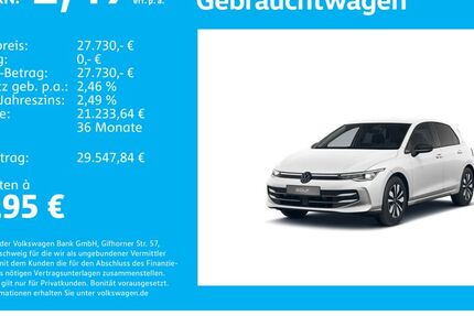 VW Golf 19.340 km 27.730 &euro; Stuttgart-Wangen 70188