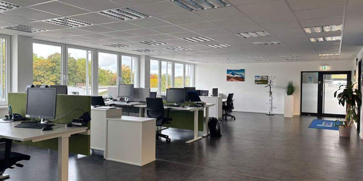 Repräsentative Bürofläche im InnovationsQuartier Göttingen zimmer