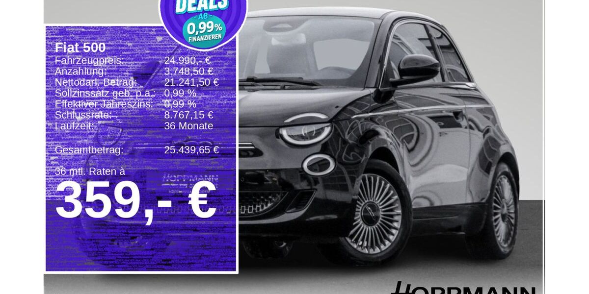 Fiat 500e 8.014 km 24.990 &euro; Siegen 57072