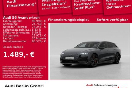 Audi S6 e-tron