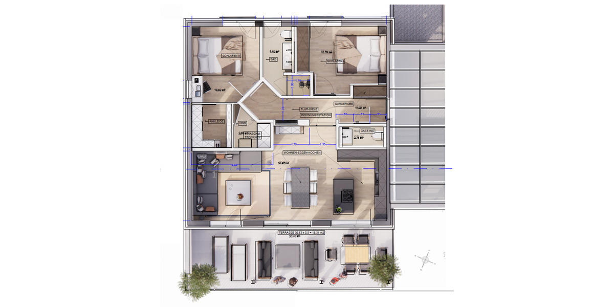 Etagenwohnung Bullay - 3 Zimmer, 104 m&sup2;, 457.598&euro; | Angebot:25670880