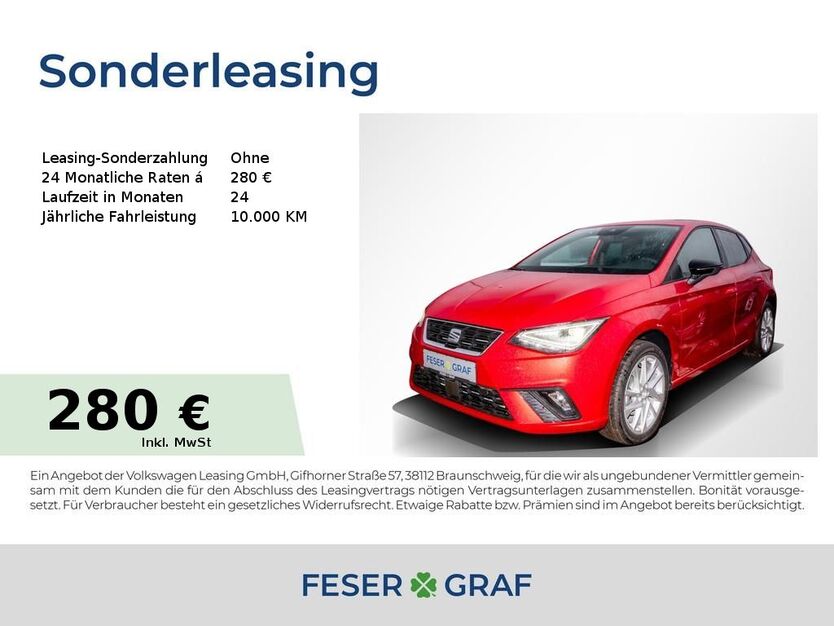 Seat Ibiza 5.500 km 22.980 € Magdeburg 39118