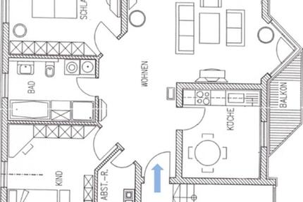 Wohnung Maxhütte-Haidhof Haidhof - 3 Zimmer, 92 m&sup2;, 920&euro; | Angebot:25172875