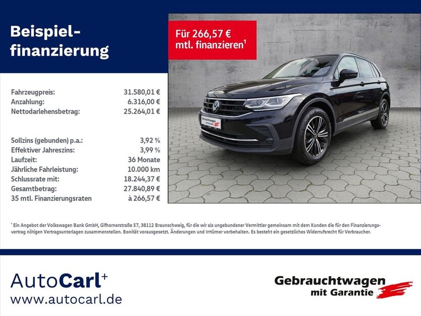 VW Tiguan 82.900 km 31.580 € Plauen 08527