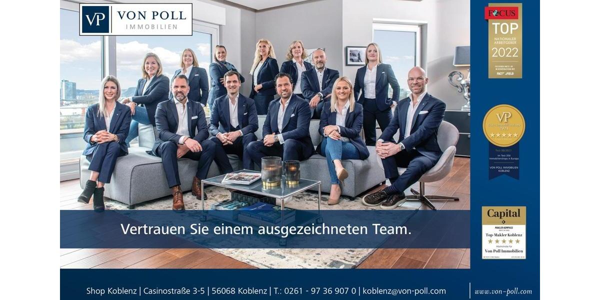Etagenwohnung Koblenz - 3 Zimmer, 103 m&sup2;, 1.250&euro; | Angebot:26705546