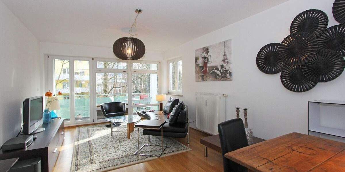 Möblierte 3,5 Zi.-Whg in ruhiger, grüner Umgebung und großem Balkon 3 zimmer